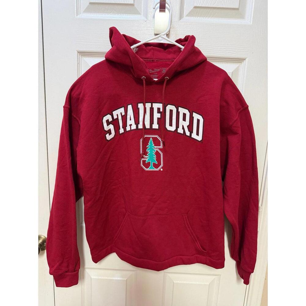 Stanford University Hoodie XL Red Tree Logo Sweatshirt